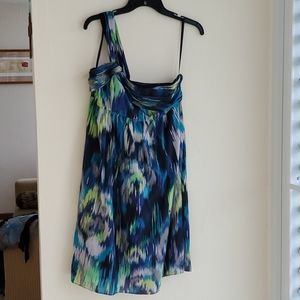 LOFT Ann Taylor  One shoulder dress Sz: 6
